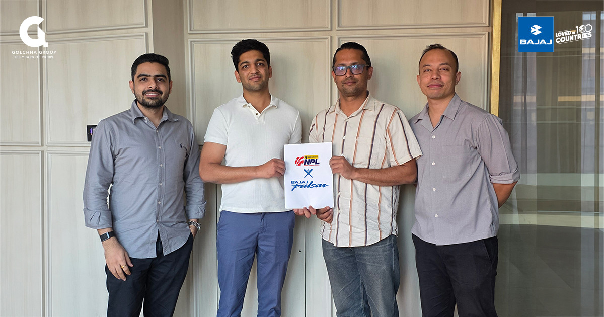 Bajaj Pulsar Signs Three-Season Co-Sponsorship Deal with Nepal Premier League