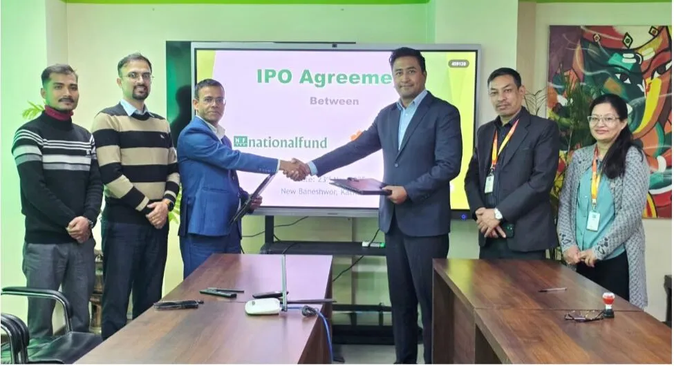 नेशनल फण्ड म्यानेजमेन्टले साधारण शेयर निष्काशन गर्ने, बिक्री प्रबन्धकमा लक्ष्मी सनराइज क्यापिटल