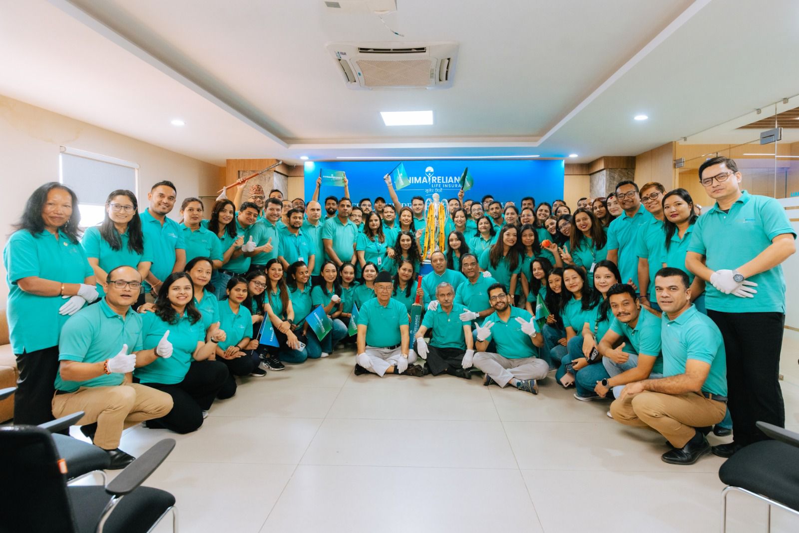 नेपाल प्रिमियर लिगको दोस्रो संस्करणको ट्रफी टुर सानिमा रिलायन्स लाईफमा